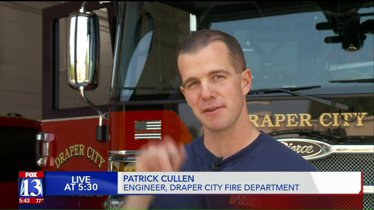 Utah Firefighter Rescues New Best Friend While Battling California Wildfire