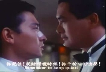 《赌神1》'周润发与刘德华' 的赌神出场片断