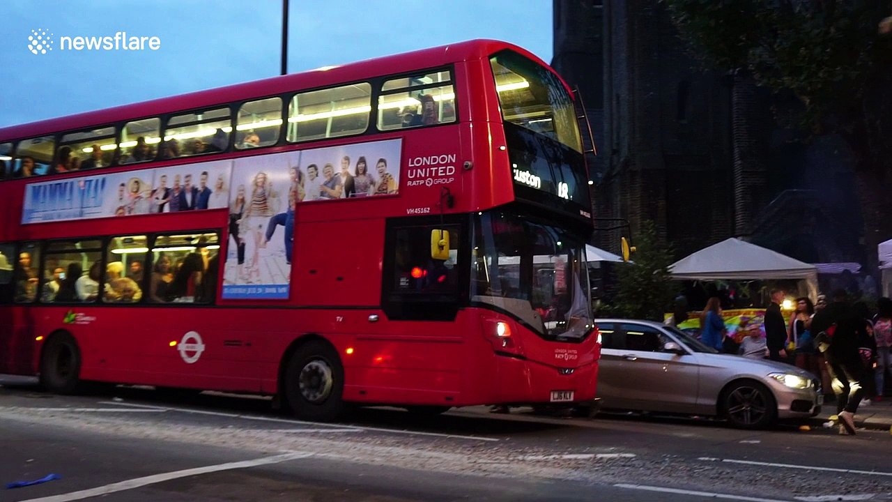 Heavy police presence amid Notting Hill Carnival festivities