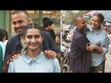 Sonam Kapoor अपने पति के संग पहुंची स्टोर लॉन्च पर