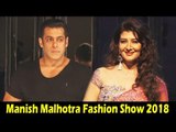 Salman की Ex Girlfriend Sangeeta Bijlani पहुंची Manish Malhotra के Fashion शो पर
