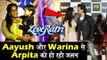 Loveratri ट्रेलर लॉन्च हुई Arpita को जलन Aayush और Warina के कारन