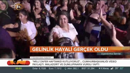 Temsili düğün yapıldı