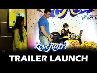 Salman के भतीजे Ahil ने की Scooter संग मस्ती | LOVERATRI Trailer Launch