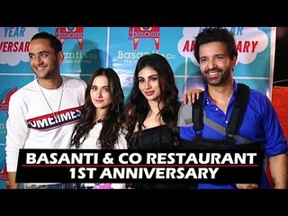 Aamir Ali ने मनाई अपने होटल  'Basanti & Co' की सालगिरा | Mouni Roy, Vikas Gupta, Sanjeeda