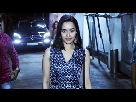 Shraddha Kapoor Dubbing के लिए पहुंची Sunny Super Sound
