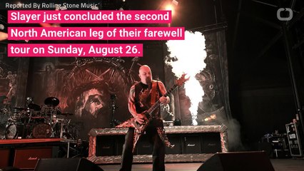 Slayer Is Extending Its Final World Tour Into 2019