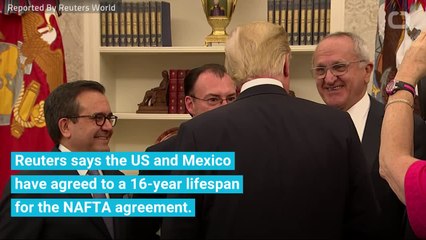 U.S.-Mexico Trade Deal Has Six Year Reviews, No Expiry