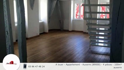 A louer - Appartement - Auxerre (89000) - 4 pièces - 100m²