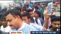 লাইসেন্স বিহীন গাড়ির এমপি আটক দনিয়া কলেজের সামনে