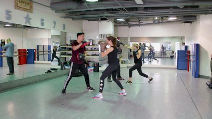 Jennifer Garner Boxing And Working Out