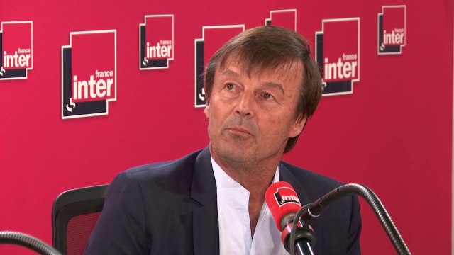 Nicolas Hulot : On s'évertue à entretenir un modèle économique responsable de tous ces désordres climatiques