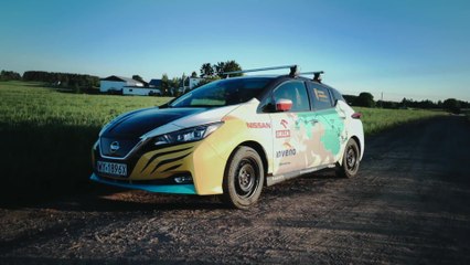 Explorer hits 16,000 km milestone in cross-continent adventure in new Nissan LEAF