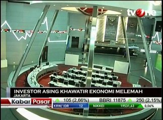 Dana Asing Keluar, IHSG Anjlok