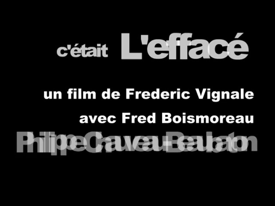 L'Effacé