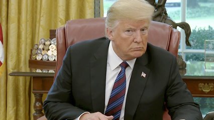 Trump Is Trying To Announce Mexico Agreement But He Has Phone Trouble