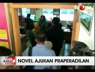 Novel Baswedan Ajukan Praperadilan ke PN Jaksel