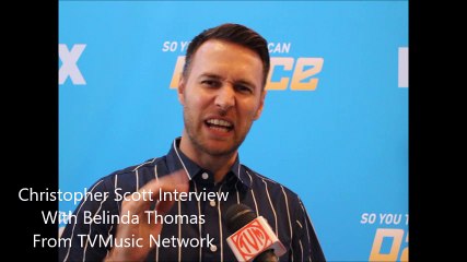 Christopher Scott Of So You Think You Dance Interview- SYTYCD