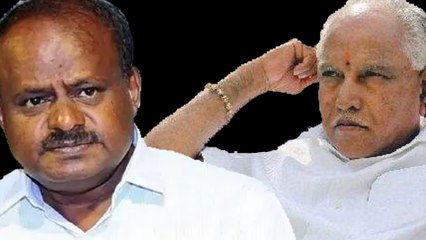 ಬಿ ಎಸ್ ಯಡಿಯೂರಪ್ಪ ಎಚ್ ಡಿ ಕುಮಾರಸ್ವಾಮಿ ಎದುರುಬದುರಾದ ಆ ಕ್ಷಣ ಏನಾಯ್ತು?
