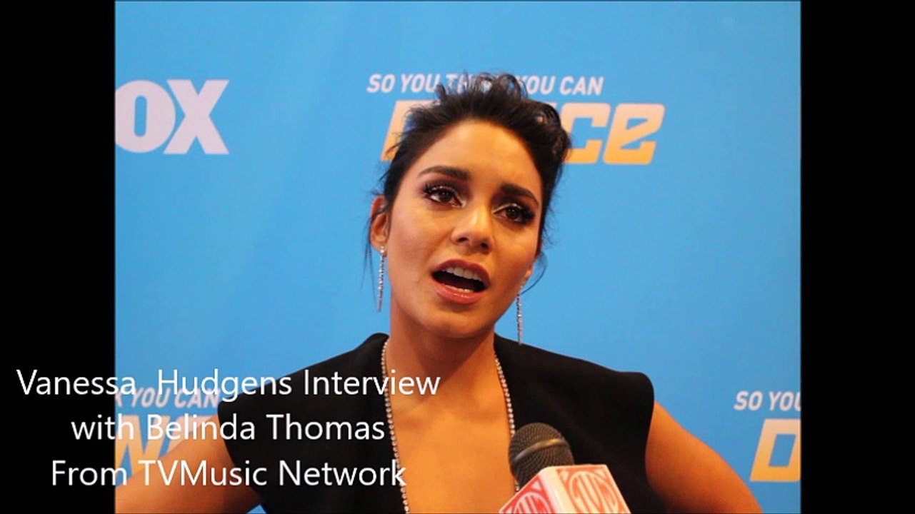 Vanessa Hudgens of So You Think You Can Dance Season 15 Interview (SYTYCD)