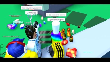 The OWNER Joined And Gave Me DEVELOPER Rank.. "Roblox Weapon Simulator"