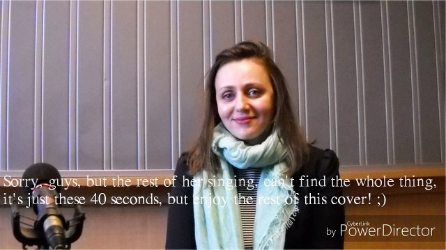 Nadezhda Panayotova-Sapida performing a cover of 2NE1's Lonely