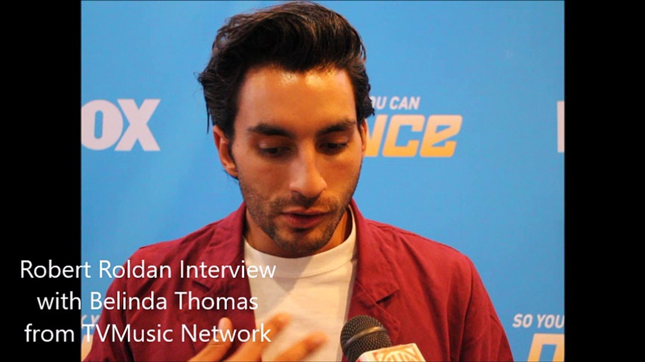 Robert Roldan of So You Think You Can  Dance Interview Season 15 (SYTYCD)