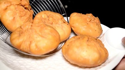 Keema Kachori Recipe - Khasta Keema Chicken Kachori - Special Ramadan Recipe