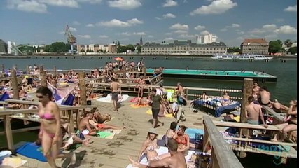 Les activités aquatiques de Berlin, en Allemagne