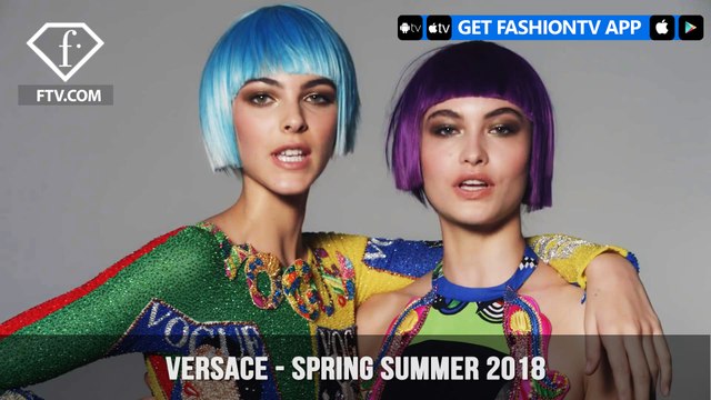 Versace Presents Spring/Summer 2018 Honoring Gianni Versace | FashionTV | FTV