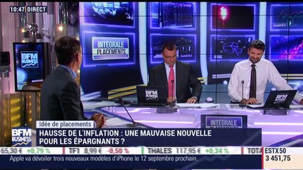 Idées de placements: La hausse de l'inflation, une mauvaise nouvelle pour les épargnants ? - 28/08