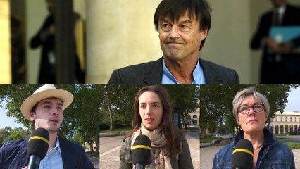 Démission de Nicolas Hulot : vos réactions en vidéo