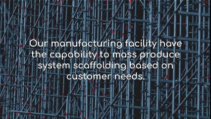 Scaffolding Suppliers in UAE - Tradex LLC