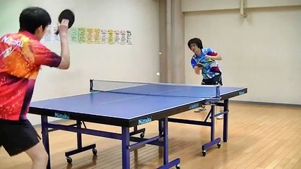 Tricks shots délirants au tennis de table