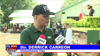 Bagong batch ng PDEA trainees, sumalang na sapagsasanay