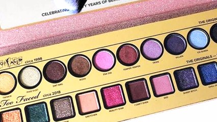 Too Faced -  20 Years Anniversary ✨ New Then & Now Palette + Swatches