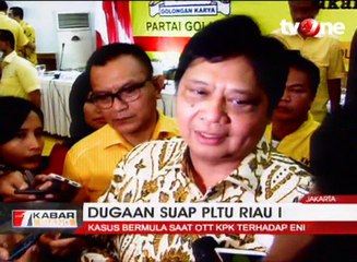 Airlangga Bantah Tudingan Eni Aliran Dana Korupsi PLTU Riau