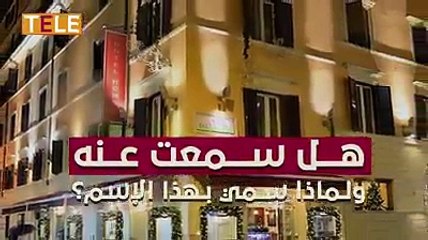 " حمص " اسم فندق فخم في روما.  تعرّف على سبب التسمية.