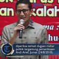 NASIB SANDIAGA UNO DITENTUKA KESAKSIAN ANDI ARIEF#tribunnews #tribunvideo #tribunners #localtoviral #sandiagauno #andiarief