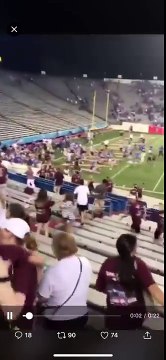 Panique géante dans un Stade aux USA sur une rumeur d'arme à feu