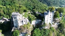 Vue d'ici : Le château de Miolans