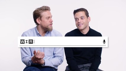 Rami Malek & Charlie Hunnam Answer the Web's Most Searched Questions