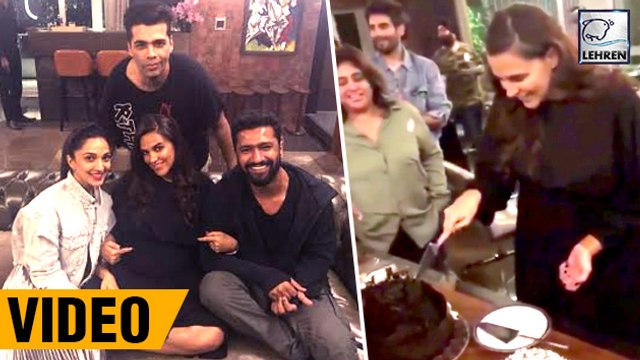 Neha Dhupia's Birthday Bash INSIDE Videos And Pictures | Karan Johar, Vicky Kaushal