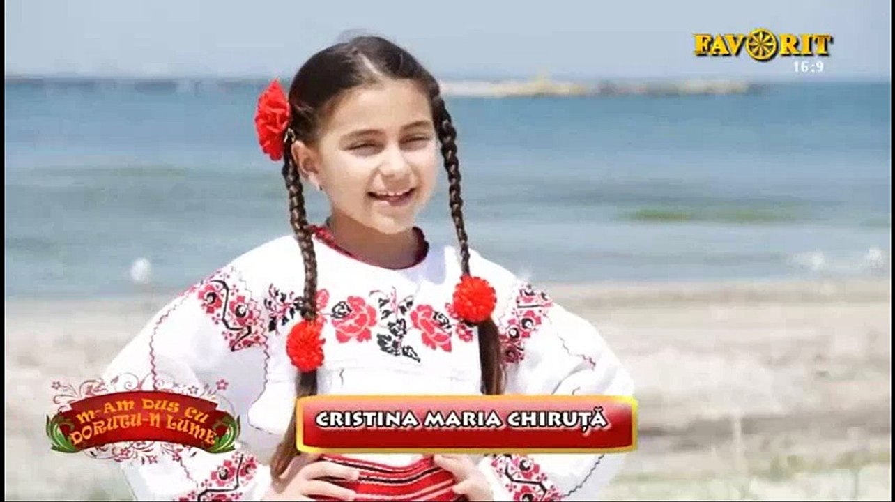 Cristina Maria Chiruta - Drag mi-e plaiul dobrogean (M-am dus cu dorutu-n lume - Favorit TV - 27.08.2018)