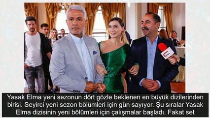 İşte Yasak Elma'nın kamera arkasındaki gerilim! Herkes diken üstünde