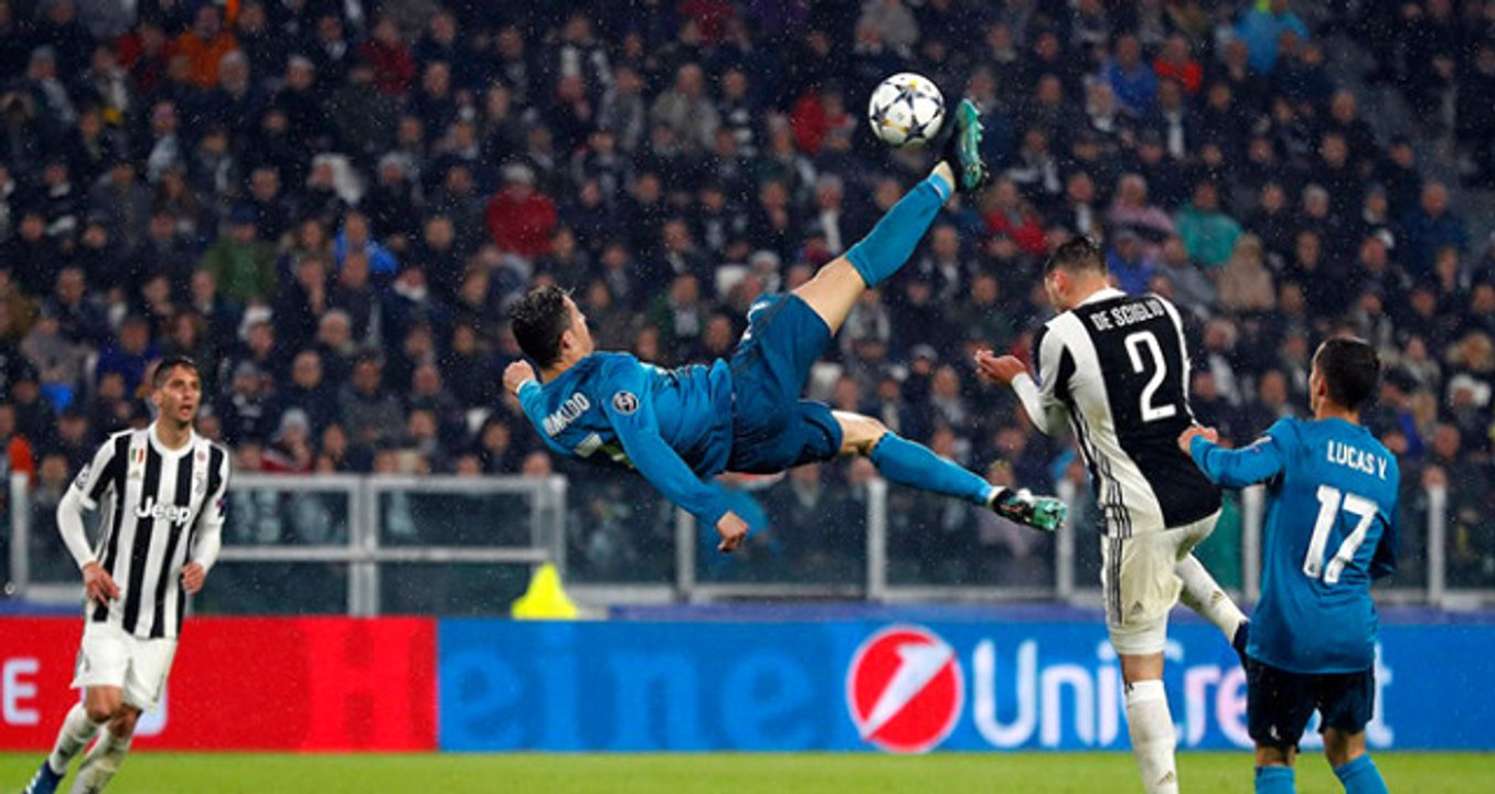Ronaldo'nun Real Madrid Formasıyla Juventus'a Attığı Gol, UEFA Tarafından Yılın Golü Seçildi