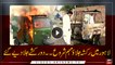 Two rickshaws set on fire in Lahore