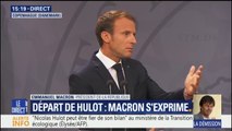 Démission de Nicolas Hulot: Emmanuel Macron 