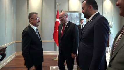 Cumhurbaşkanı Yardımcısı Oktay ATO heyetini kabul etti - ANKARA