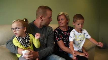 Saive Julie atteinte du syndrome de red